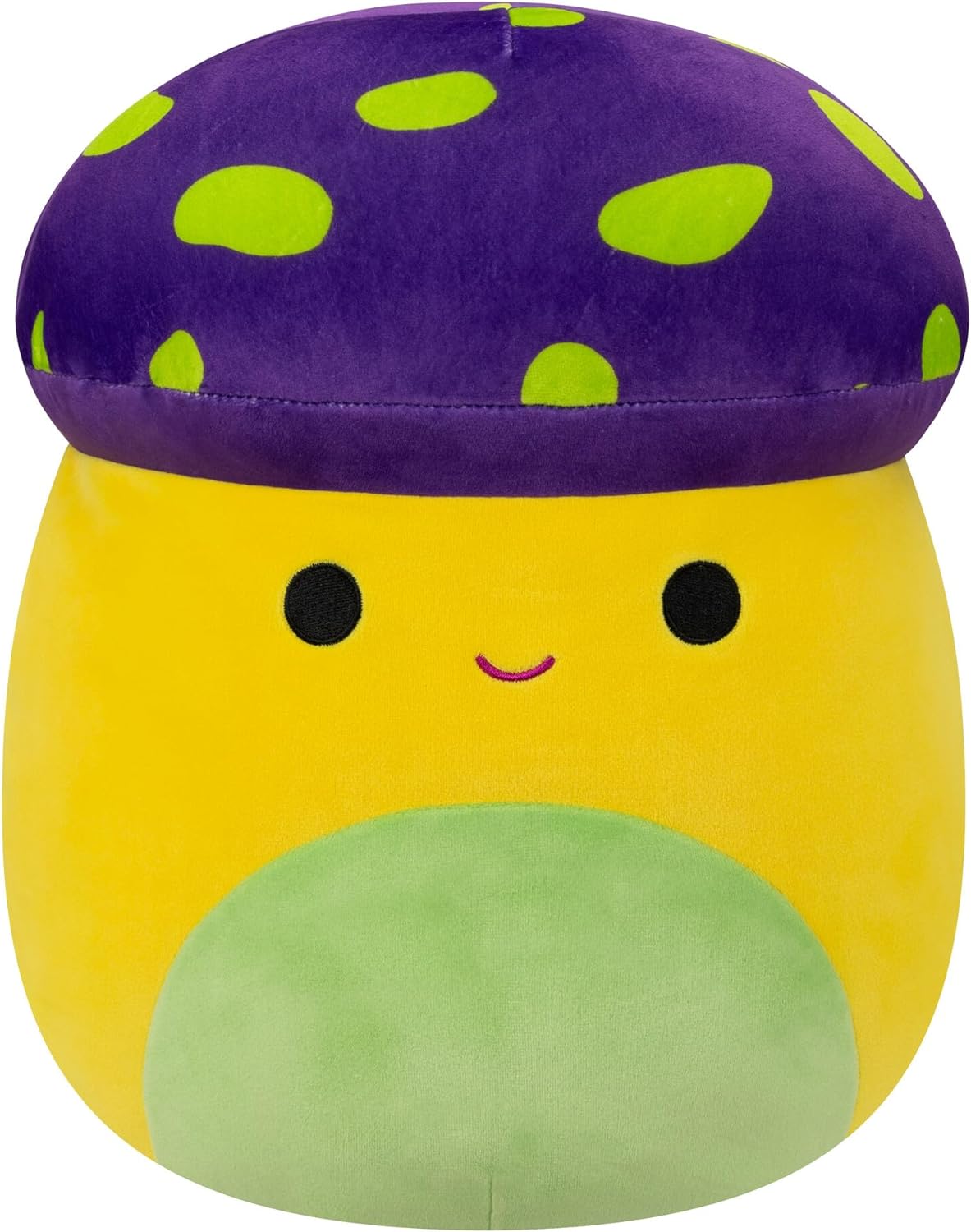 Squishmallows Original 12-Inch Enid Neon Yellow Mushroom - Medium-Sized Ultrasoft Official Jazwares 