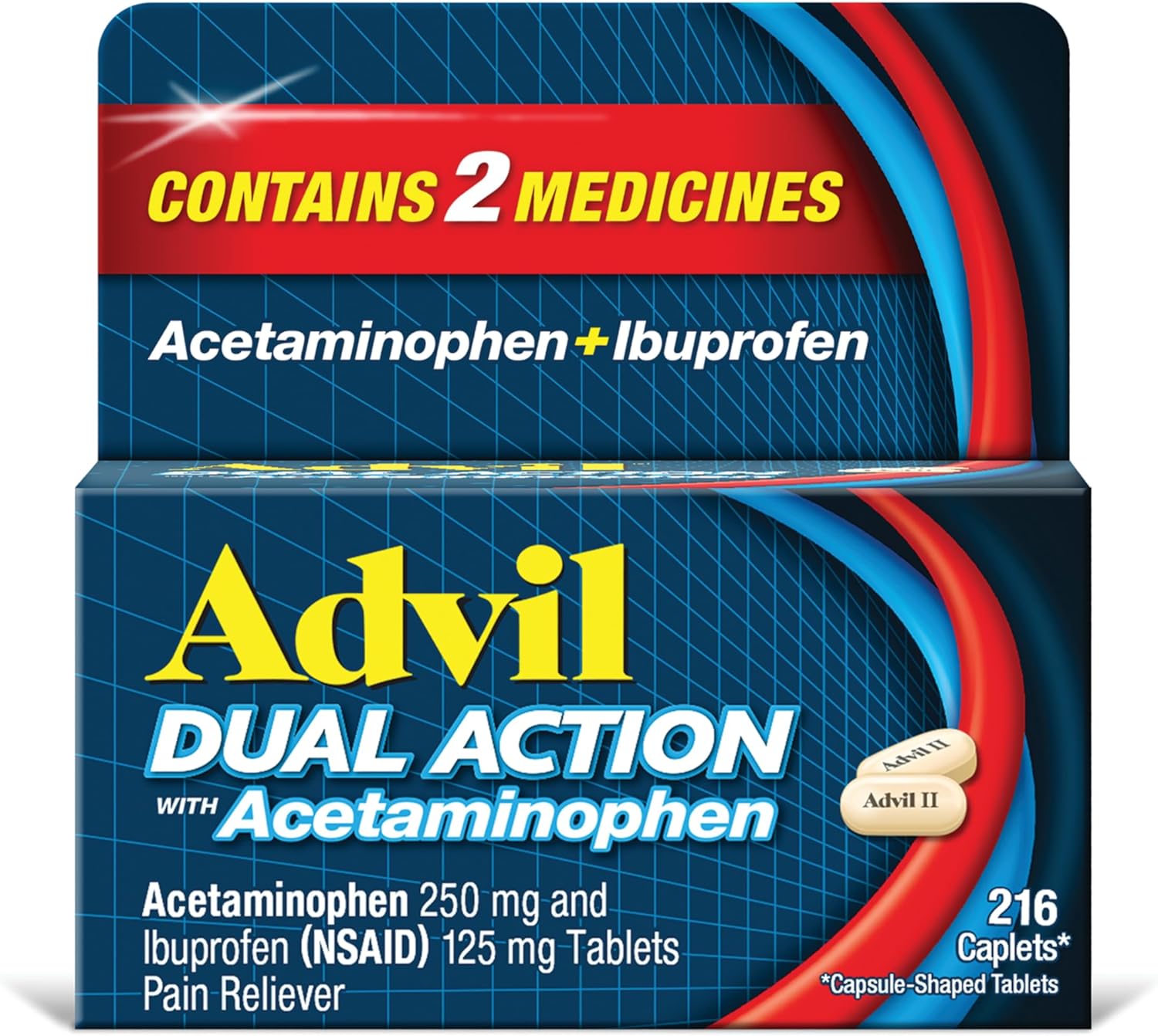 Advil Dual Action Coated Caple…