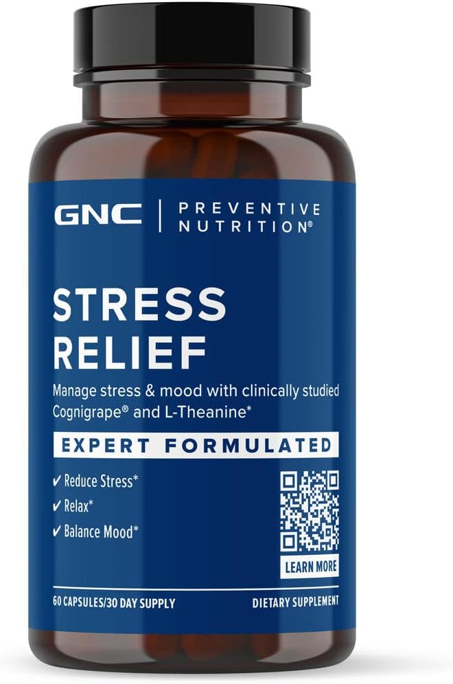 GNC Preventive Nutrition Stress Relief - 60 Capsules