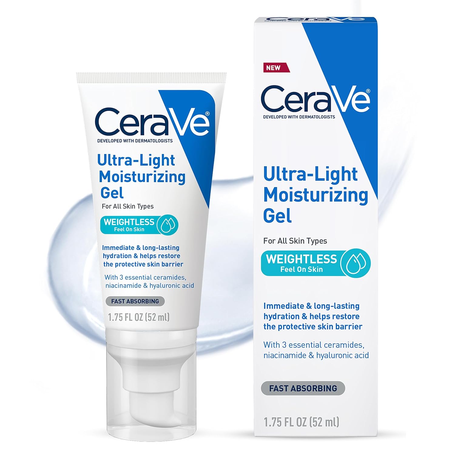 CeraVe Ultra-Light Moisturizing Gel | Hy…