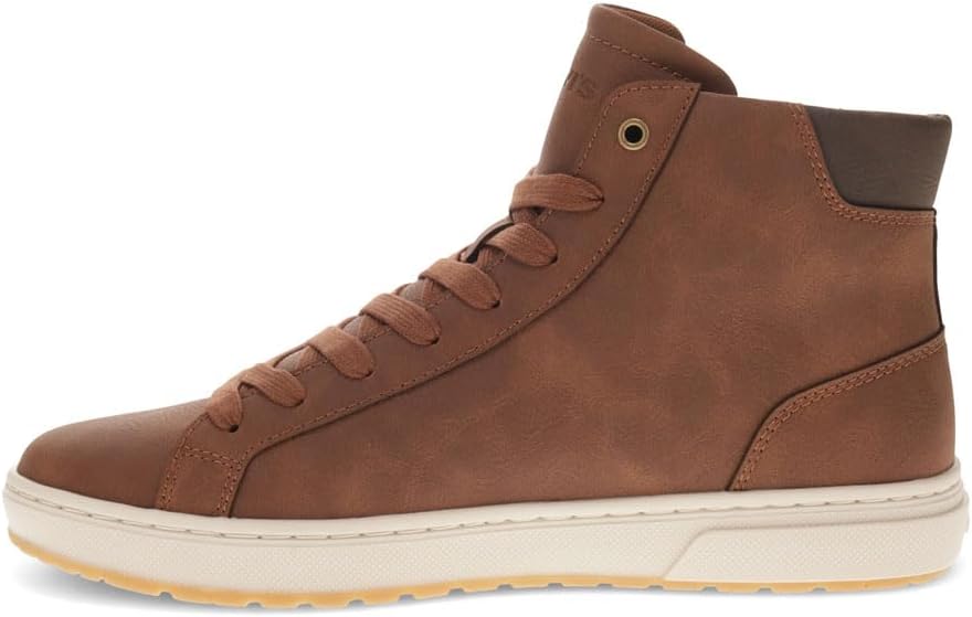 Levis Mens Caleb Vegan Leather Lace Up Casual Sneaker Boot