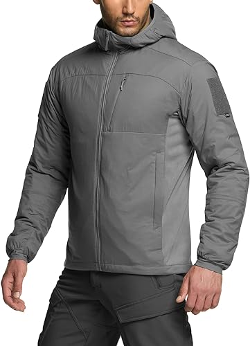 CQR Men's Insulated Hooded Tac…