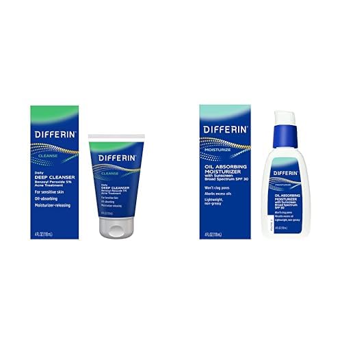Differin Acne Face Wash with 5% Benzoyl …