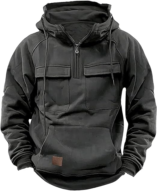 PARREN Men Tactical Sweatshirt…