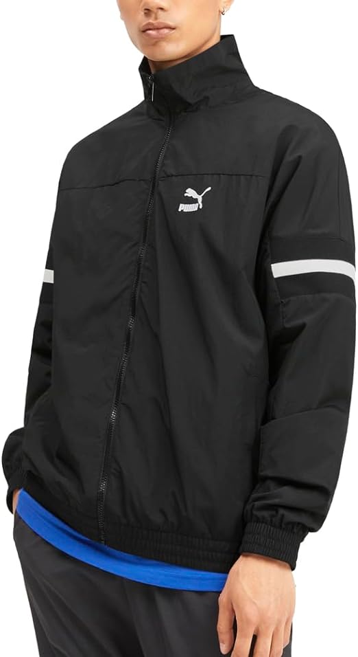 PUMA Mens Xtg Woven Jacket Coats Jackets Outerwear - Black