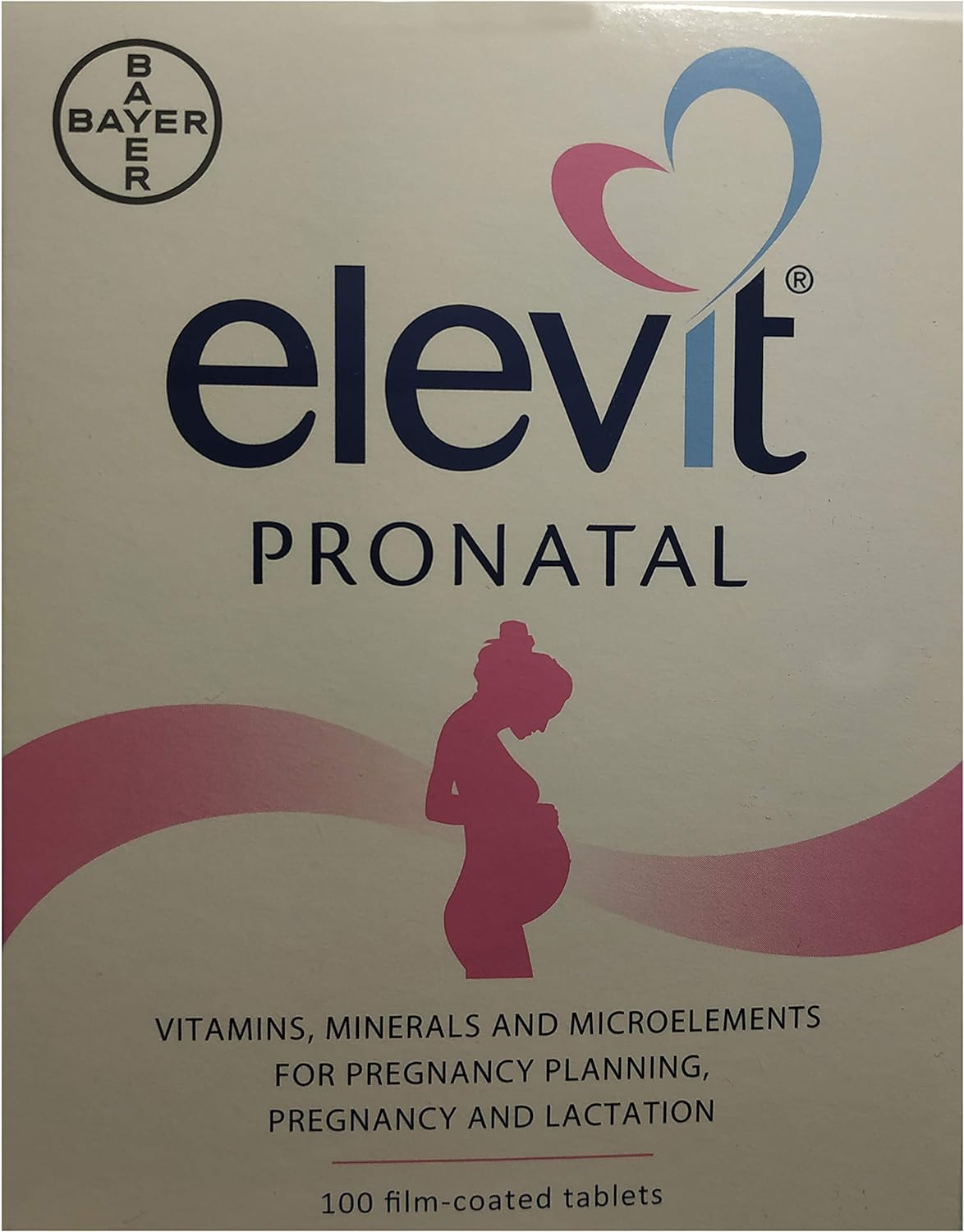 Elevit Pronatal Vitamins + Minerals + Microelements for