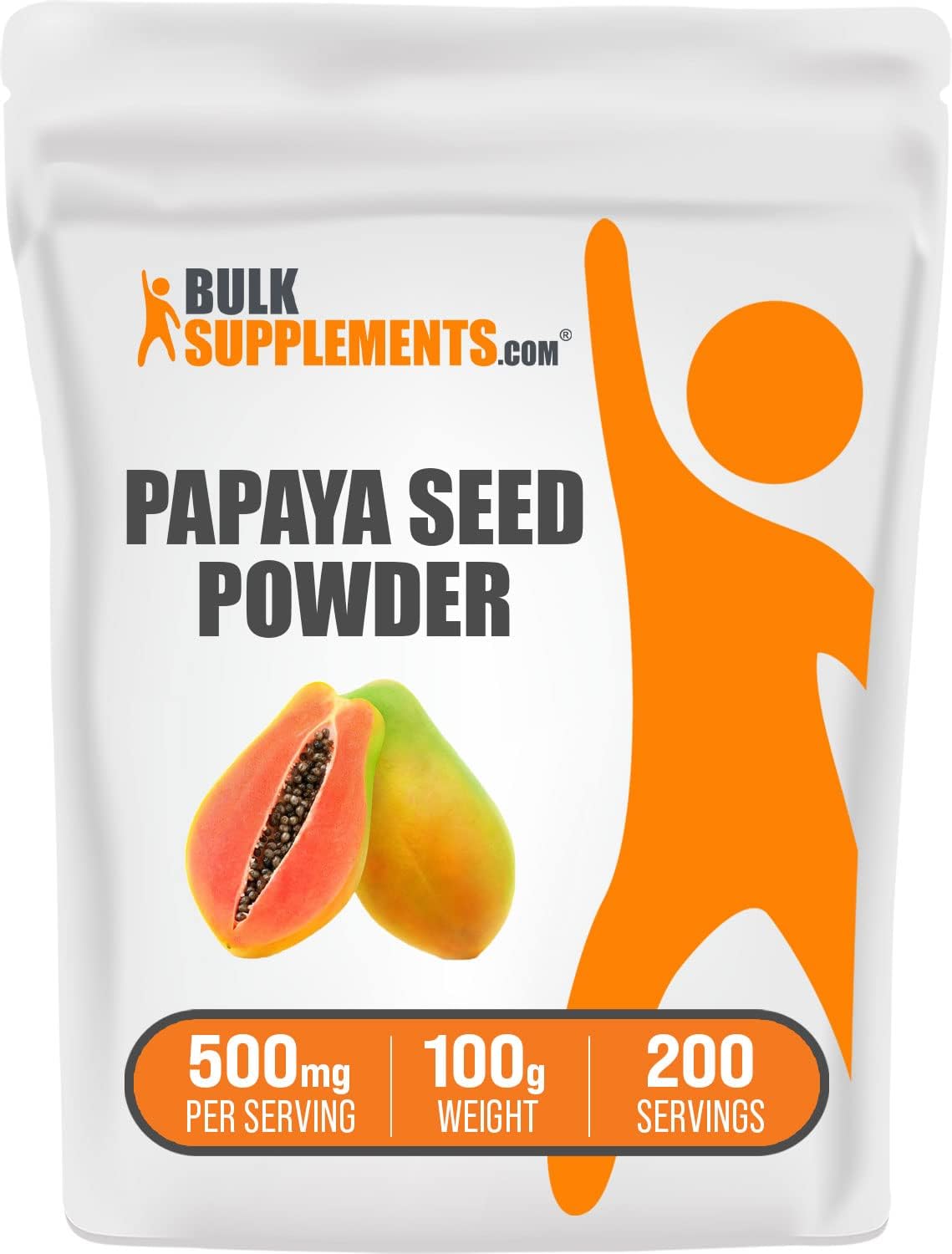 Bulksupplements Pure Papaya Seed Powder 100 grams