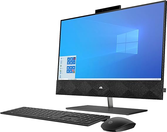 HP Pavilion 24 Desktop 1TB SSD 32GB RAM (Intel 10th gen Processor with Six cores and Turbo Boost to 
